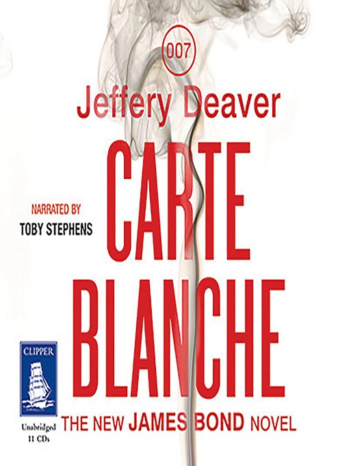 Title details for Carte Blanche by Jeffery Deaver - Available